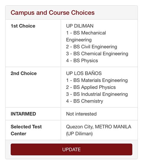 quota courses in up|UPCAT Online Application.